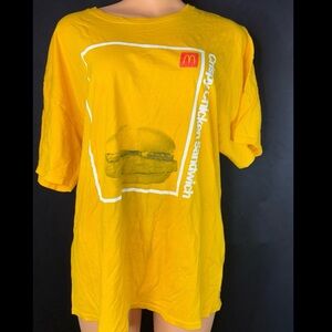 McDonald's Bright Yellow Cotton Tee